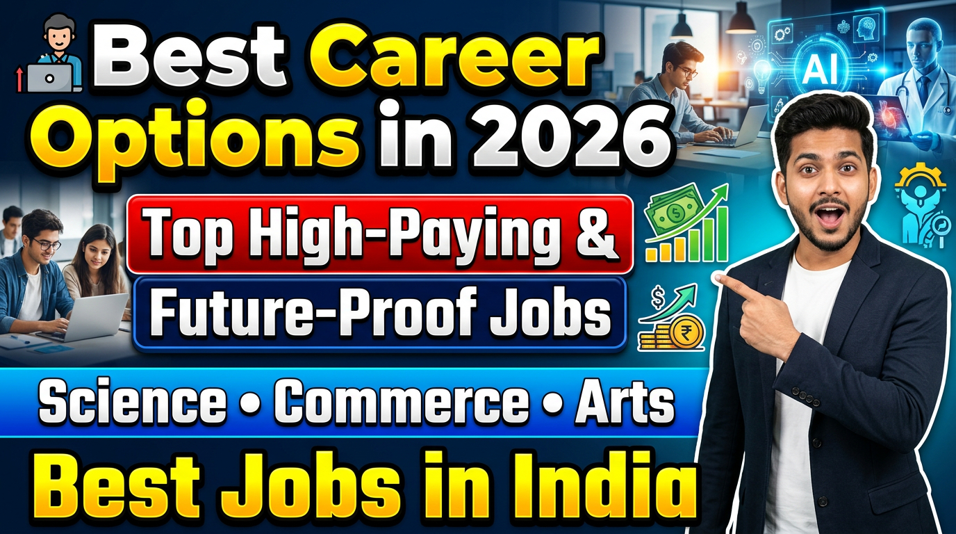 Best Career Options in 2026 Best Career Options in 2026