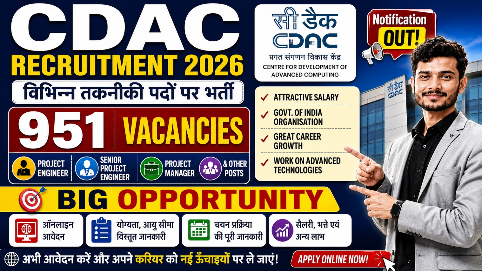 CDAC Recruitment 2026 CDAC Recruitment 2026