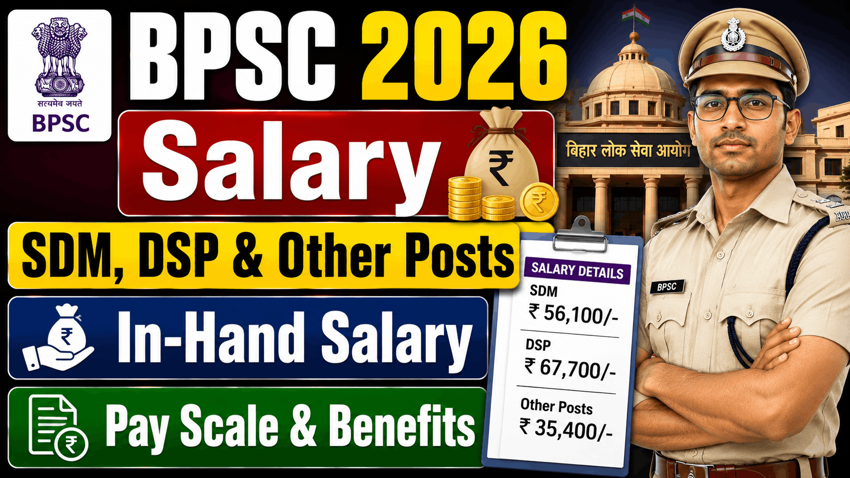 BPSC Salary 2026
