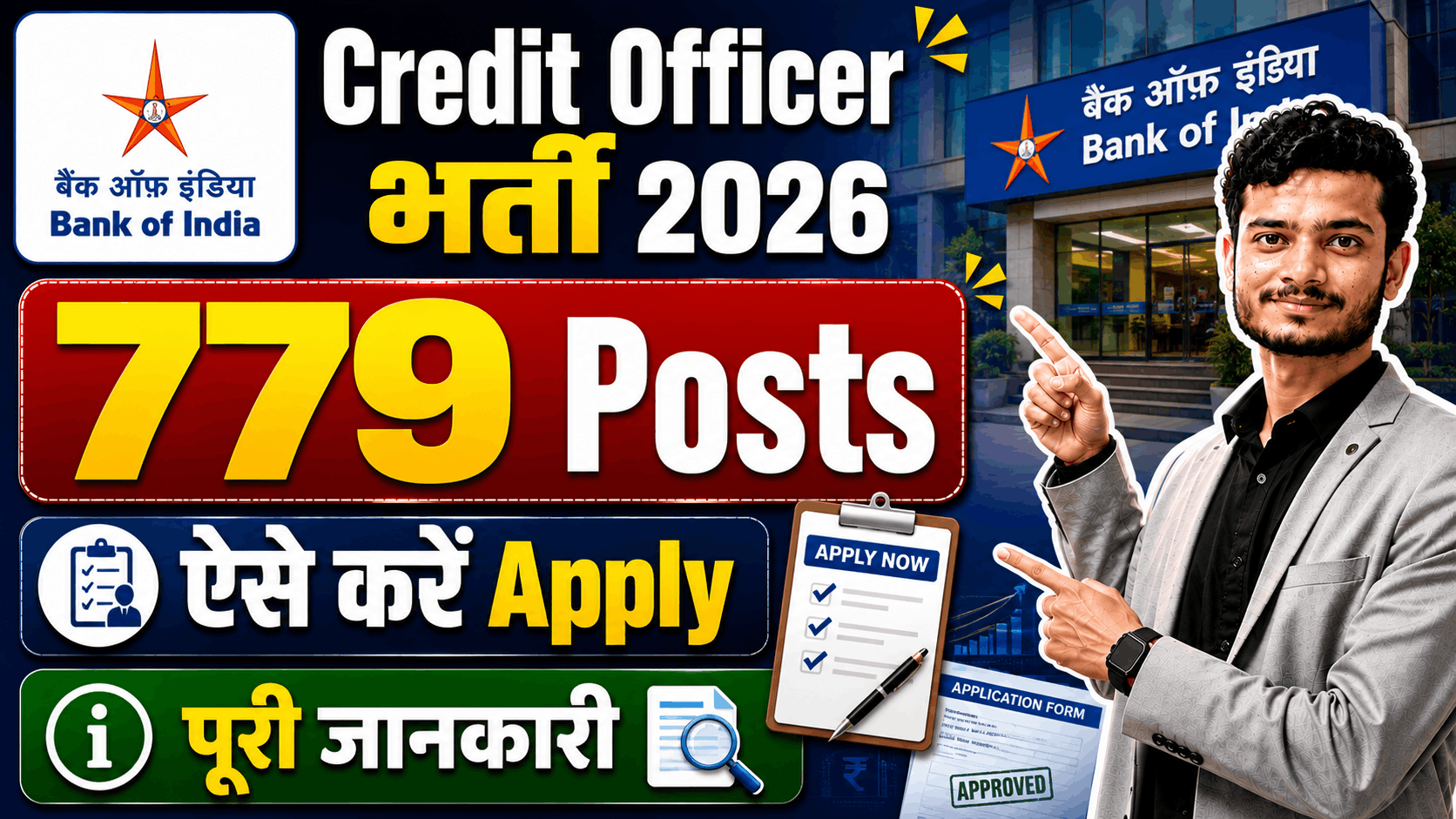 Bank of India Credit Officer Recruitment 2026
