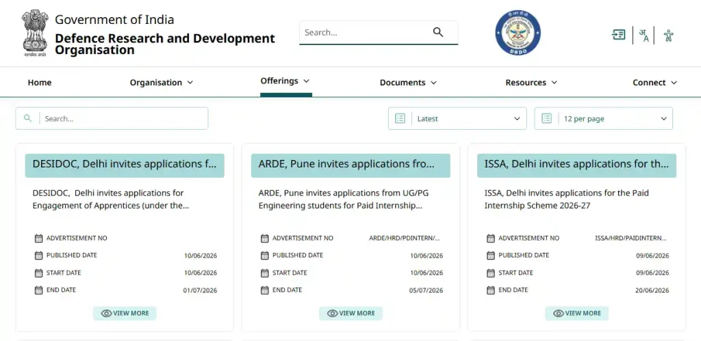 Vacancy list for DRDO DESIDOC Apprentice Recruitment 2026