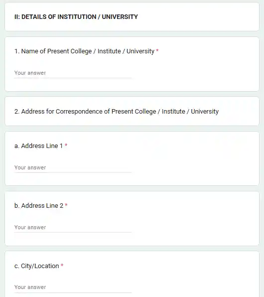 Add college details for NABARD Internship 2026