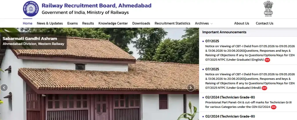 Link to check RRB NTPC UG Answer Key 2026