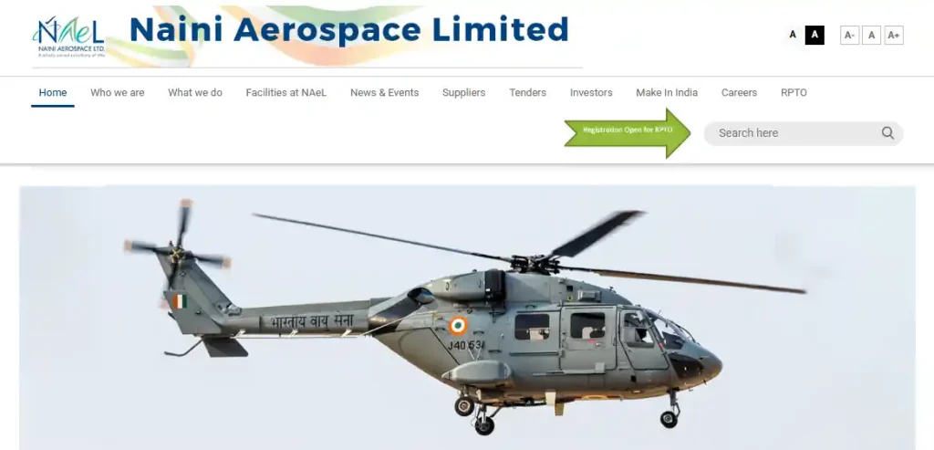 NAeL website homepage for NAeL Non-Executive Recruitment 2026