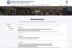RRB Group D Result 2026 Railway Group D Result 2026