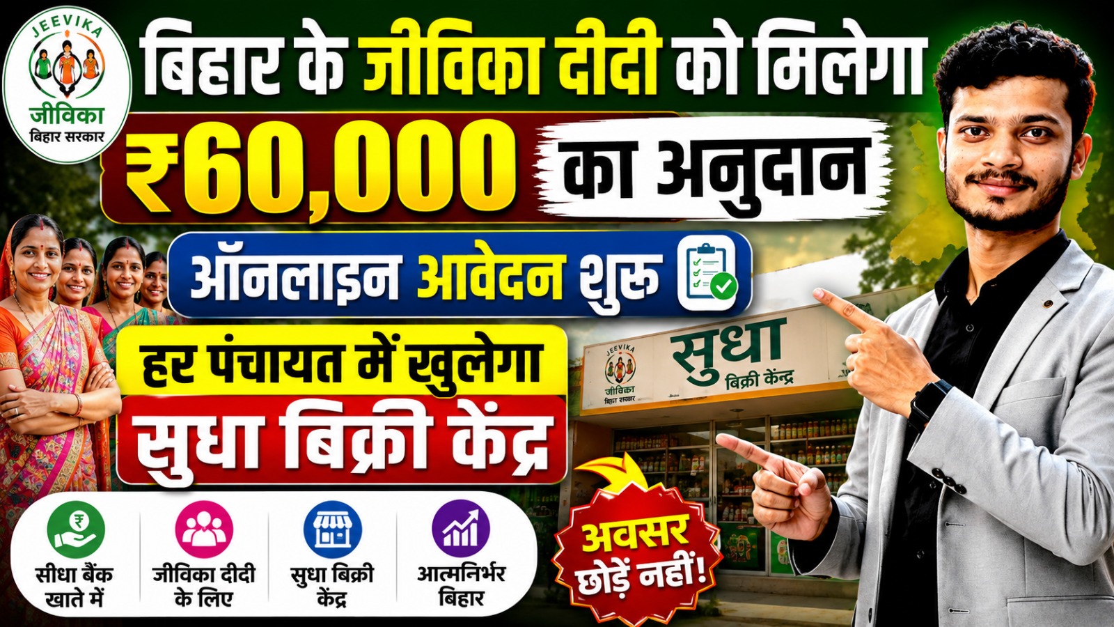 Jeevika Sudha Bikri Kendra Yojana 2026