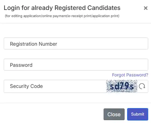 Login form image of Jalna DCC Bank Recruitment 2026