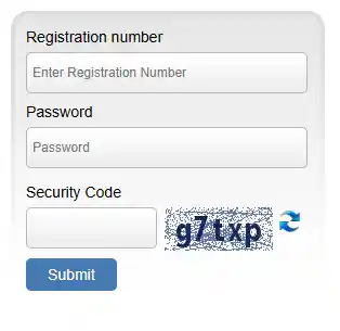 Union Bank of India SO Recruitment 2026 Login form for Union Bank of India SO Recruitment 2026