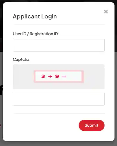 Login form image for South Indian Bank PO Recruitment 2026